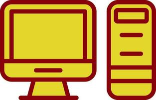 PC  Vector Icon Design