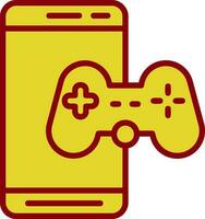 Mobile Game  Vector Icon Design