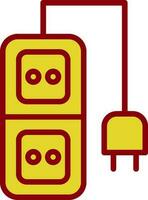 Electric Plug  Vector Icon Design