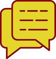 Chat Box  Vector Icon Design