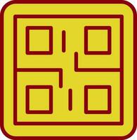 Qr Code  Vector Icon Design