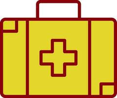 First Aid Kit  Vector Icon Design