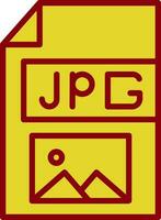 jpg vector icono diseño