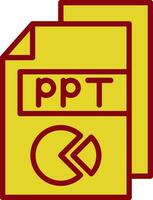 Ppt  Vector Icon Design