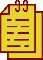 Attached  Vector Icon Design