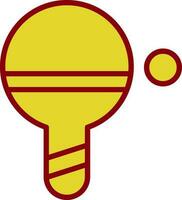 Table Tennis  Vector Icon Design
