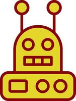 robot vector icono diseño