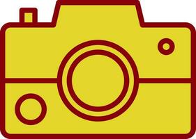 Photo Camera  Vector Icon Design