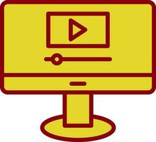 Video Streaming  Vector Icon Design