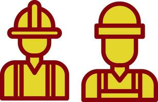 Workers  Vector Icon Design