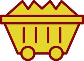 Wagon  Vector Icon Design