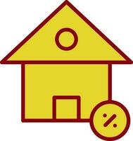 Mortgage Vector Icon Design