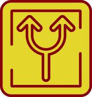 Split Vector Icon Design