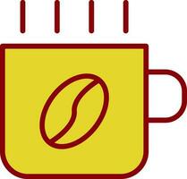 Hot Coffee Vector Icon Design