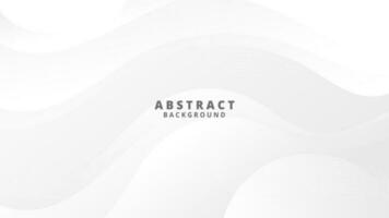 Abstract Gradient white liquid Wave Background vector