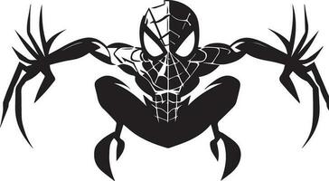 Spider man vector tattoo design illustration