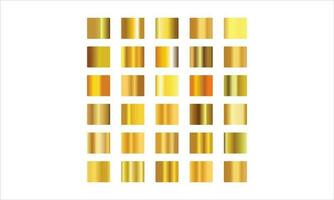 Golden Gradient Colors vectors