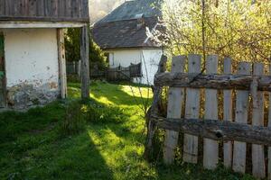 rosía Montana, un hermosa antiguo pueblo en transilvania. el primero minería pueblo en Rumania ese empezado extrayendo oro, hierro, cobre. foto