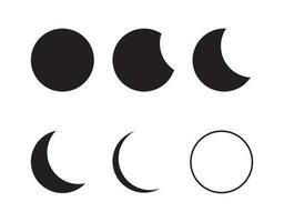 Thin Moon - Free shapes icons