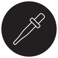 pipette icon vector