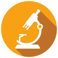 microscope icon vector