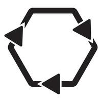 vector icono de reciclaje