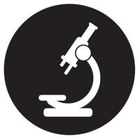 microscope icon vector