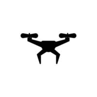 drone icon. solid icon vector