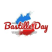 happy bastille day background, suitable for posters, backgrounds, stickers and others vector