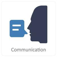 communication and chat icon concept vector