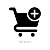 Add to Cart icon concept vector