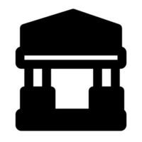 business bank icon can be used for uiux, etc vector