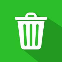 reciclar compartimiento icono vector. basura poder, basura símbolo vector