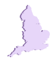 Angleterre carte 3d png