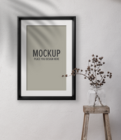 Photo frames mockup psd