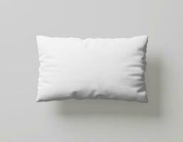 Premium Quality Pillow Mockup  isolated on white Background photo