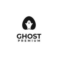 Ghosts Logo Design Concept Vector Illustration Symbol Icon