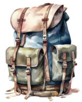 excursionismo mochila, mochila para senderismo. png