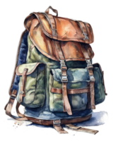 excursionismo mochila, mochila para senderismo. png