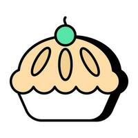 Premium download icon muffin vector