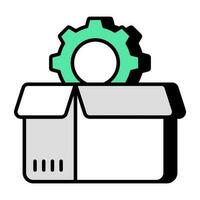 Premium download icon of seo package vector