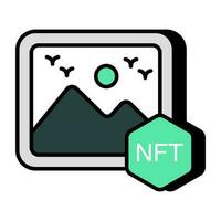 Vector design of nft landscape