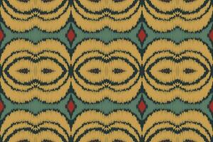 ikat damasco cachemir bordado antecedentes. ikat huellas dactilares geométrico étnico oriental modelo tradicional. ikat azteca estilo resumen diseño para impresión textura,tela,sari,sari,alfombra. vector