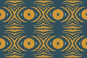 ikat tela cachemir bordado antecedentes. ikat triángulo geométrico étnico oriental modelo tradicional. ikat azteca estilo resumen diseño para impresión textura,tela,sari,sari,alfombra. vector