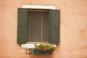 Venice, a bewitching city in Italy, full of history and medieval architecture. photo