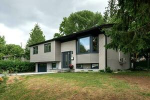 Luxury Canadian flipped house in Kirkland, Montreal photo