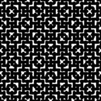 seamless vector pattern of squares in black on a white