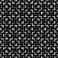 seamless vector pattern of squares in black on a white