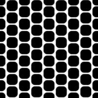 seamless vector pattern of shapes in black on a white background