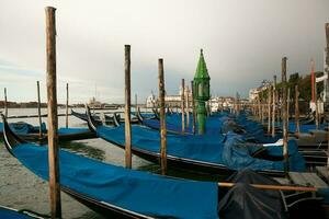 Venice, a bewitching city in Italy, full of history and medieval architecture. photo